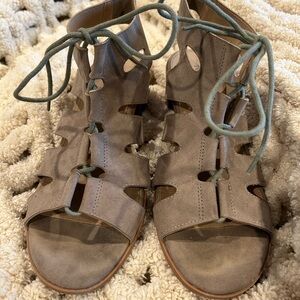 Torrid Taupe Gladiator Sandals